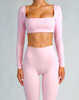 RACHEL LONG SLEEVE CROP